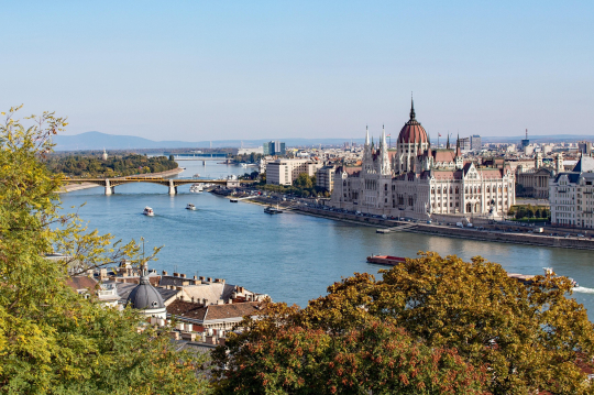 Stadt am Fluss