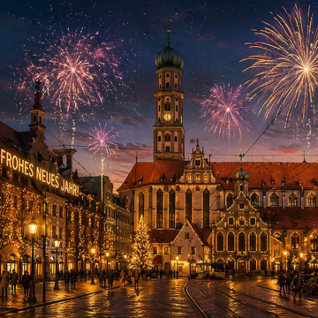Silvester in Augsburg